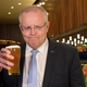 Australian Prime Minister Scott Morrison campaigning in Nowra, Australia on May 17, 2019, the day before the Australian federal election